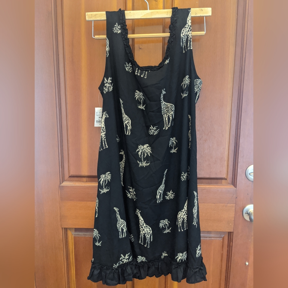 Carina giraffe print dress new with tags